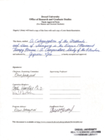 A categorization of the methods and uses of imagery in the dance/movement therapy process: a comparative study of the literature