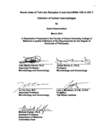 Novel roles of Toll-Like Receptor-3 and microRNA-155 in HIV-1 infection of human macrophages