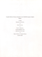 Compiler-enforced memory semantics in the SACLIB computer algebra library
