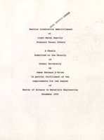 Neutron irradiation embrittlement of light water reactor pressure vessel steels