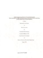 A methodological study in volume estimation: the comparison of MRI and histological analysis of olfactory bulb characterization in schizophrenia