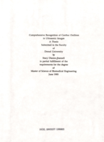 Comprehensive recognition of cardiac outlines in ultrasonic images