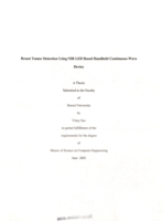 Breast tumor detection using NIR LED based handheld continuous-wave device