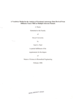A voxelwise method in the analysis of fractional anisotropy data derived from diffusion tensor MRI in multiple sclerosis patients