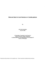 Mechanisms of azole resistance in Candida glabrata