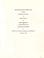 Enhanced butanol fermentation