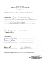 Child sexual abuse education for art therapists