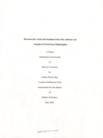 Dicarboxylic acids and oxidants from the ambient air samples of North East Philadelphia