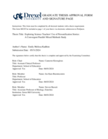 Exploring science teachers' use of personification stories: a convergent parallel mixed methods study