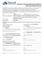 Measuring the Diversity of Bees (Hymenoptera, Apoidea, Anthophila) in the Unique Habitats of John Heinz National Wildlife Refuge, Philadelphia