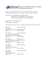 A mixed methods study of safety climate, safety behaviors, organizational outcomes, and injuries in three convenience samples of U.S. fire departments