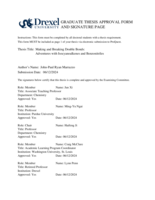 Making and Breaking Double Bonds: Adventures with Isocyanoalkenes and Benzonitriles