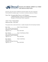 Navigating high turnover in the workplace: a multimodal study of the use of NFL personnel department strategies in professional talent acquisition