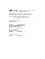 An intrinsic case study of middle school teachers' professional learning and professional capital: beyond the COVID-19 classroom
