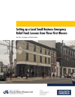 Setting up a Local Small Business Emergency Relief Fund: Lessons from Three First Movers