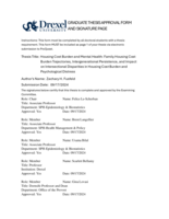 Housing cost burden and mental health: family housing cost burden trajectories, intergenerational persistence, and impact on intersectional disparities in housing cost burden and psychological distress
