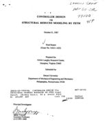 Controller design via structural reduced modeling by FETM