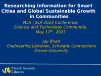 Researching Information on Smart Cities & Sustainable Growth in Communities