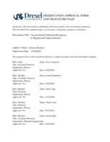 Unconventional Ordering Phenomena in Magnets and Superconductors