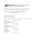 Virtual academic leadership in higher education: a phenomenological study