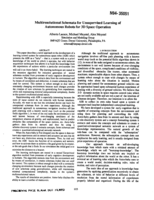 Multiresolutional Schemata for Unsupervised Learning of Autonomous Robots for 3D Space Operation