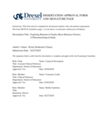 Exploring burnout in family micro-business owners: a phenomenological study