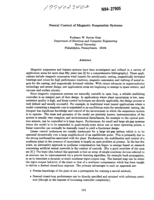 Neural Control of Magnetic Suspension Systems