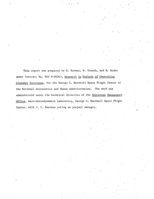 Research in methods of generating Liapunov functions Final report