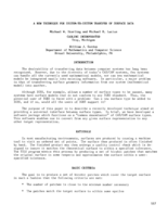 A NEW TECHNIQUE FOR SYSTEM-TO-SYSTEM TRANSFER OF SURFACE DATA