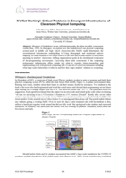 It's Not Working!: Critical Problems in Emergent Infrastructures of Classroom Physical Computing