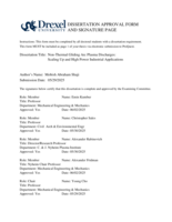 Non-thermal gliding arc plasma discharges: scaling up and high power industrial applications
