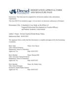 A qualitative case study on the effects of targeted professional development on teacher efficacy and student academic achievement