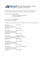 In search of joy: the role of developmental networks in Black teacher retention