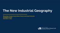 The New Industrial Geography