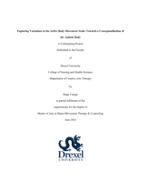 Exploring variations to the Active Body Movement Scale: towards a conceptualization of the autistic body