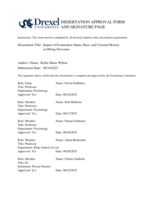 Impact of exoneration status, race, and criminal history on hiring decisions