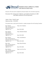 Background, calibration, and validation simulations for SBC dark matter and reactor CEvNS experiments