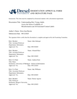 Understanding how young adults assess the source credibility of misinformation and AI-generated content labels