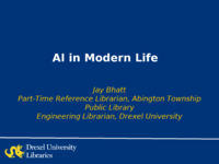 AI in Every Day Life