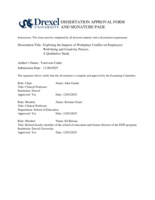 Exploring the impacts of workplace conflict on employees' well-being and creativity process: a qualitative study