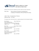 Deep learning for chromatin loop identification: comparing U-Net backbones with and without pre-training