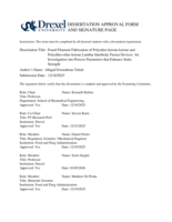 Fused filament fabrication of polyether-ketone-ketone and polyether-ether-ketone lumbar interbody fusion devices: an investigation into process parameters that enhance static strength