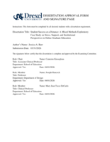 Student success at a distance: a mixed-methods exploratory case study on stress, support, and institutional perspectives in online graduate education