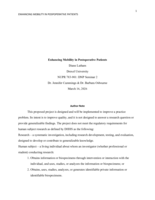 Enhancing mobility in postoperative patients
