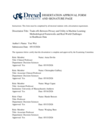 Trade-offs between privacy and utility in machine learning: methodological frameworks and real-world challenges in healthcare data