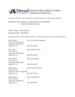 Problems in applied dispersive and parabolic partial differential equations