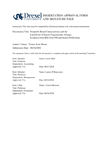 Nonprofit board characteristics and the likelihood of reported programmatic change: evidence from IRS Form 990 and board profile data