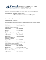 Leveraging diffusion models for predominant instrument generation and recognition