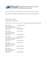 Strategic communication with investors: evidence from analyst/investor days