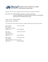 The dual pipeline strategy in aerospace and defense: how government-funded demand shapes acquisition behavior and market reaction
